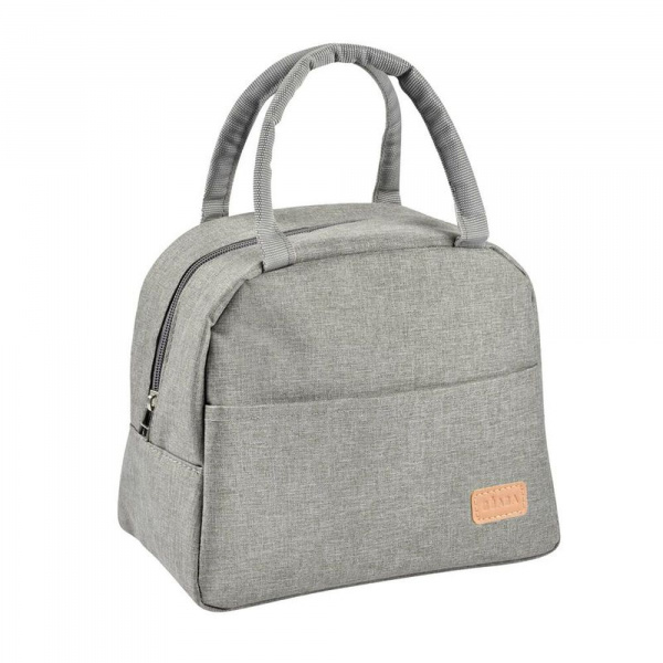 Sac repas isotherme gris chiné Beaba