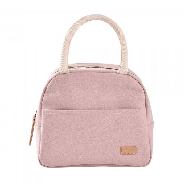 Sac repas isotherme rose poudré Beaba