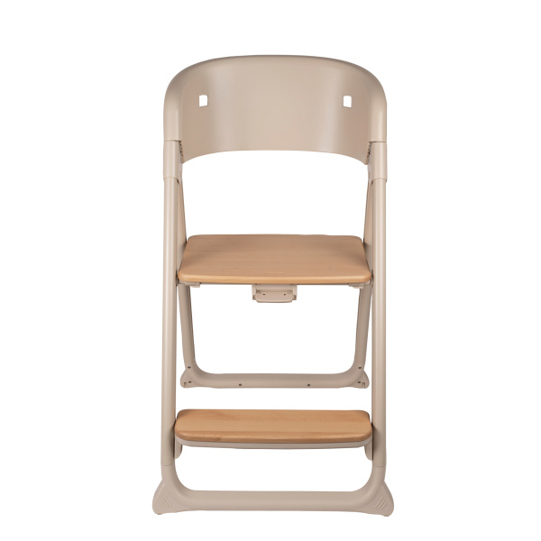 Chaise haute évolutive pliable 5 en 1 evoclick argile Beaba
