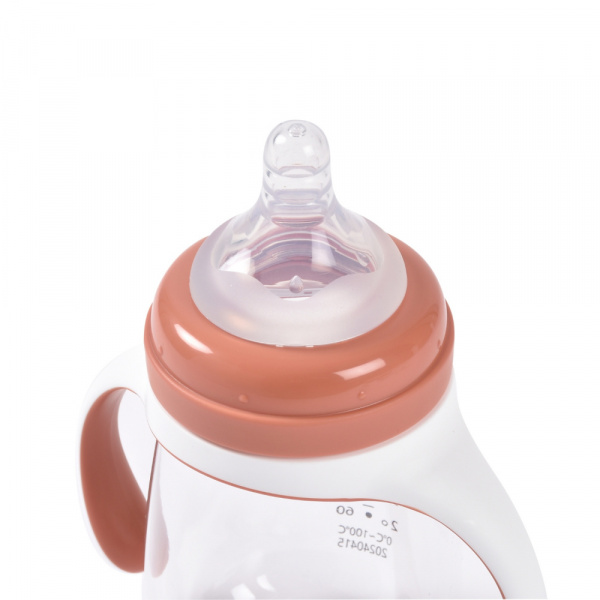 Biberon d’apprentissage bébé 2 en 1 210 ml terracotta Beaba