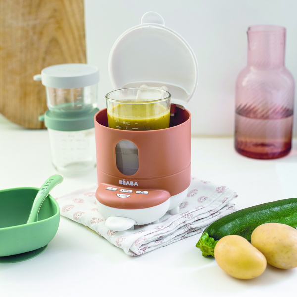 Préparateur de biberon bib expresso terracotta Beaba