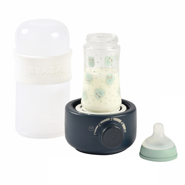 Chauffe biberon vapeur baby milk second night blue Beaba
