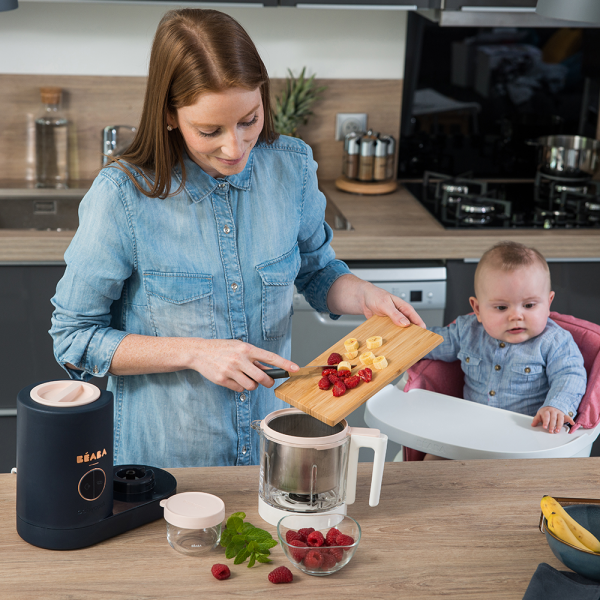 Robot cuiseur 6 en 1 babycook neo gris minéral Beaba