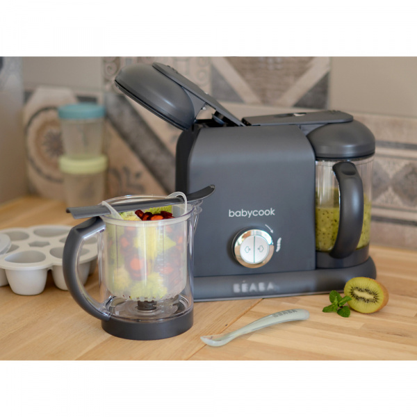 Robot cuiseur bébé babycook duo dark grey Beaba