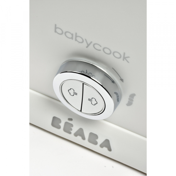 Robot cuiseur bébé babycook duo white silver Beaba