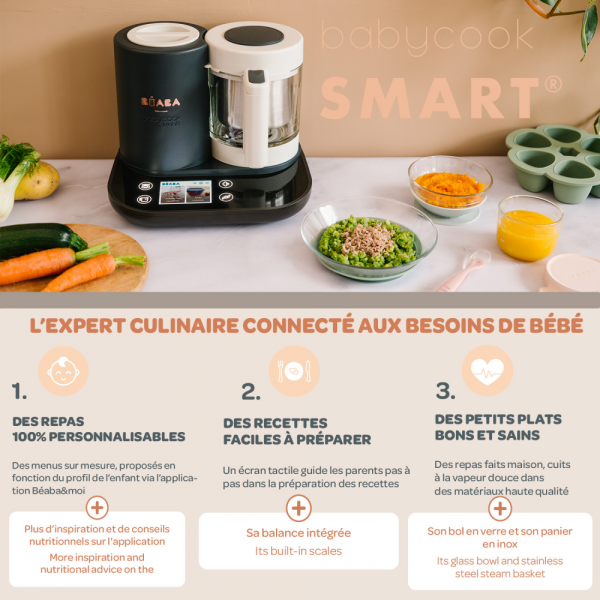 Robot babycook smart - gris anthracite Beaba