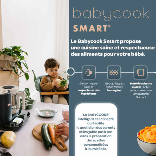 Robot babycook smart - gris anthracite Beaba