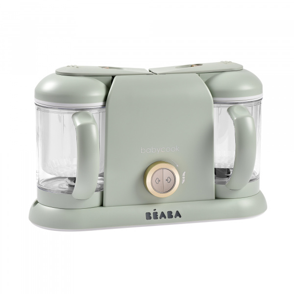 Robot cuiseur bébé babycook duo vert de gris Beaba