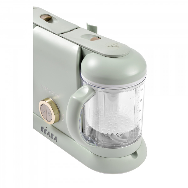 Robot cuiseur bébé babycook duo vert de gris Beaba