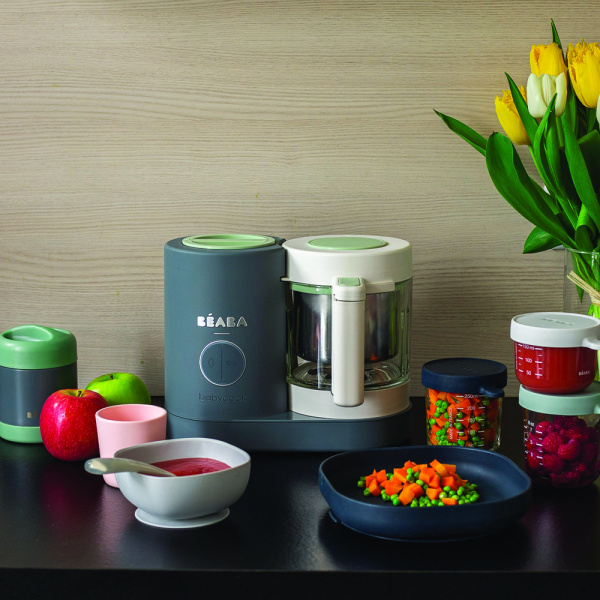 Robot cuiseur 6 en 1 babycook neo gris minéral Beaba