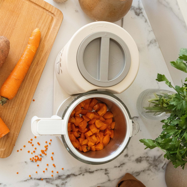 Robot cuiseur 6 en 1 babycook neo gris minéral Beaba