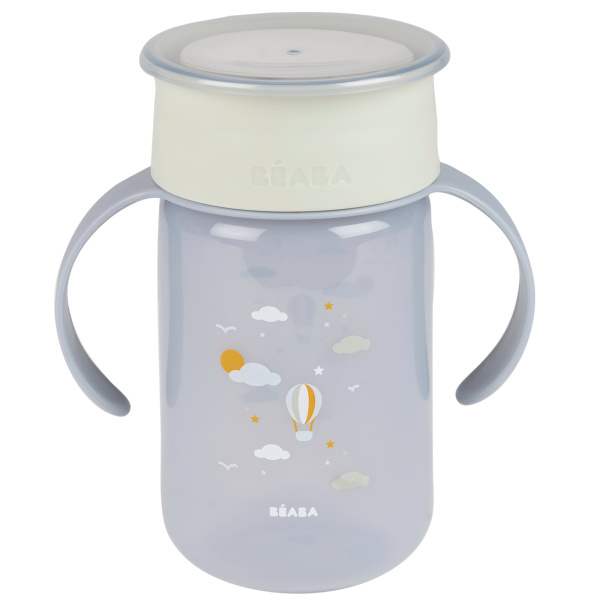 Tasse d’apprentissage 360° avec anses 340 ml adventure Beaba