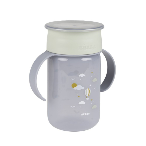 Tasse d’apprentissage 360° avec anses 340 ml adventure Beaba