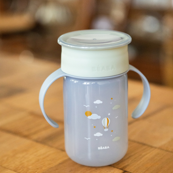 Tasse d’apprentissage 360° avec anses 340 ml adventure Beaba
