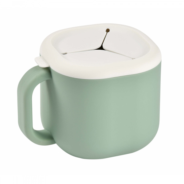 Tasse à goûter pick'n' snack sage green Beaba