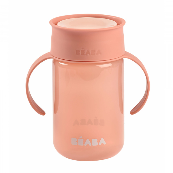Tasse d'apprentissage 360° rose Beaba