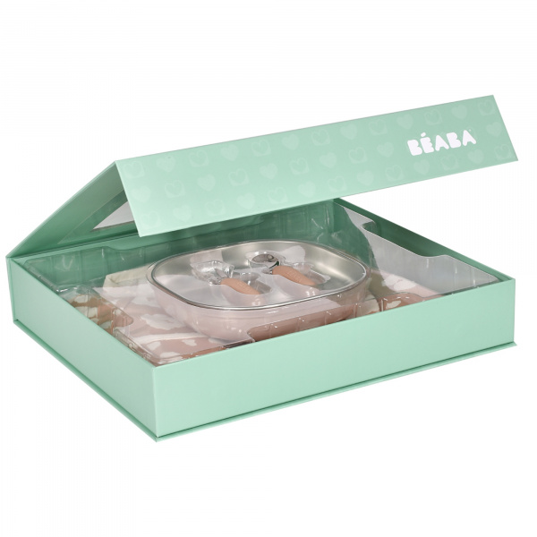 Coffret premier repas bébé savannah bloom Beaba