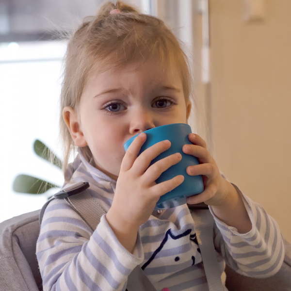 Chaise haute up and down grey/white Beaba