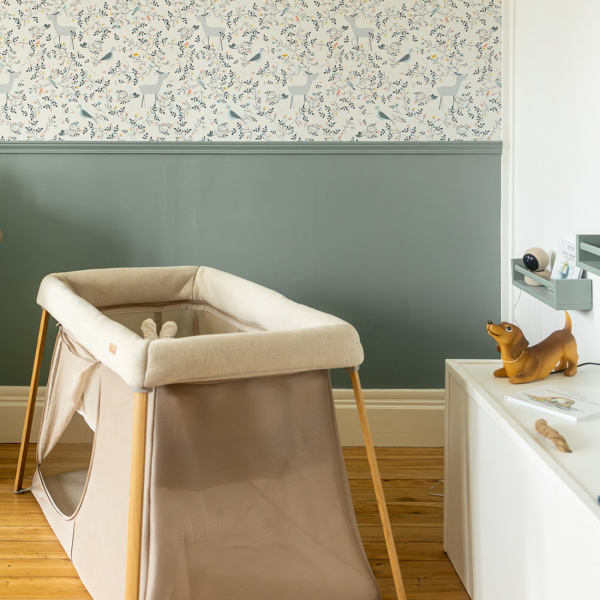 Lit parapluie évolutif 3 en 1 eazy sleep argile / gazelle Beaba