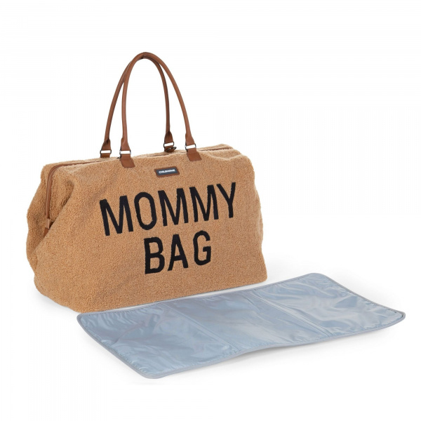 Cocoonababy 10° avec 2 draps blancs dont 1 offert + sac à langer mommy bag teddy beige + matelas à langer sofalange avec housse éponge blanche Beaba