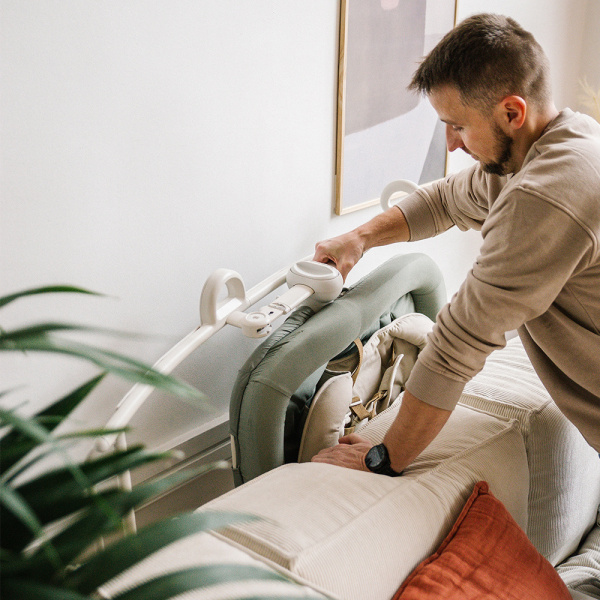 Transat bébé up & down plus lichen Beaba