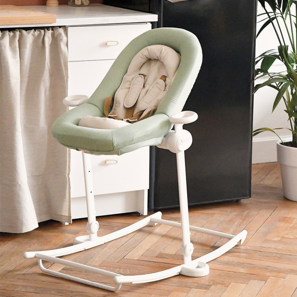 Transat bébé up & down plus lichen Beaba