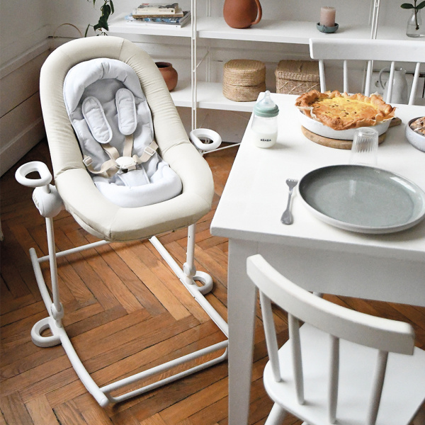 Transat bébé up & down plus lichen Beaba