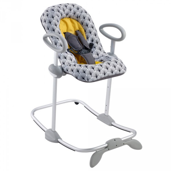 Transat up and down 3 heather grey avec arche de jeux offerte Beaba