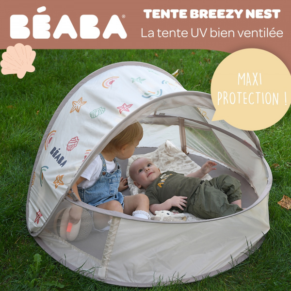 Tente anti-uv bébé breezynest Beaba