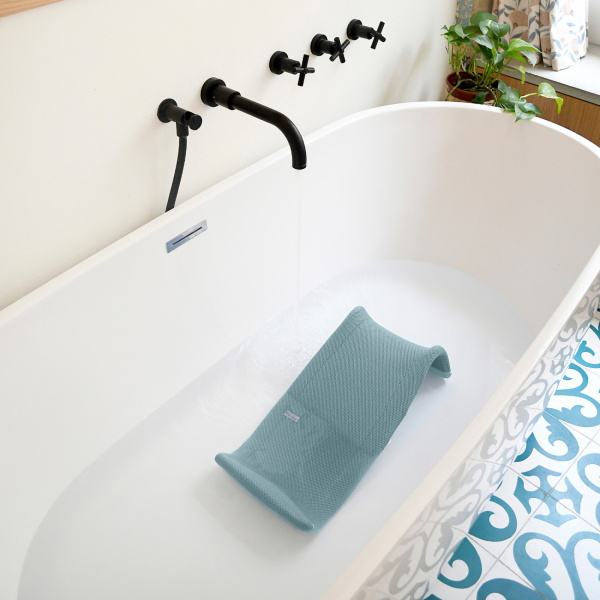 Transat de bain ergonomique transatdo bleu baltique Beaba