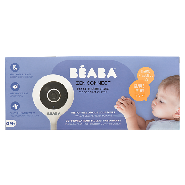 Babyphone vidéo zen connect white Beaba