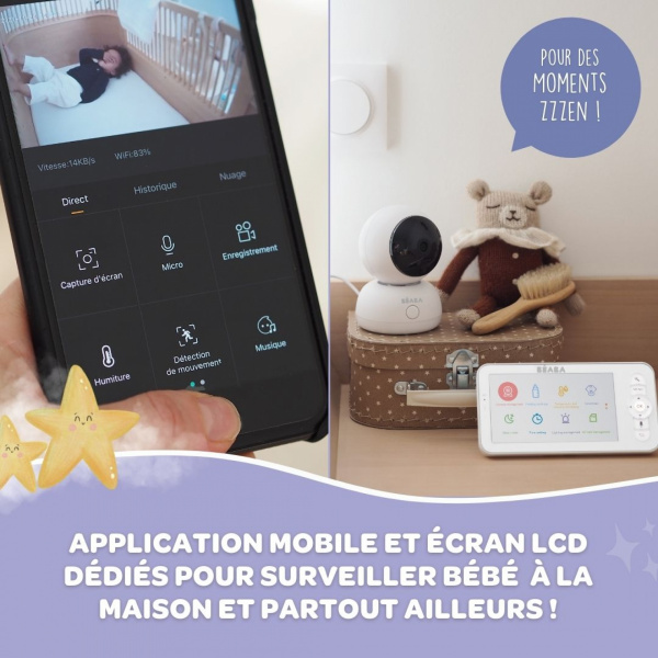 Caméra supplémentaire pour babyphone zen premium v2 night blue Beaba