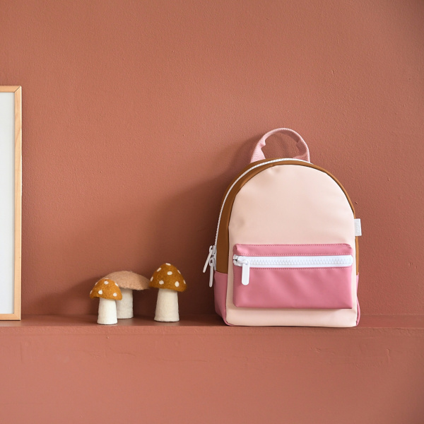 Sac à dos enfant faro dusty rose Beaba