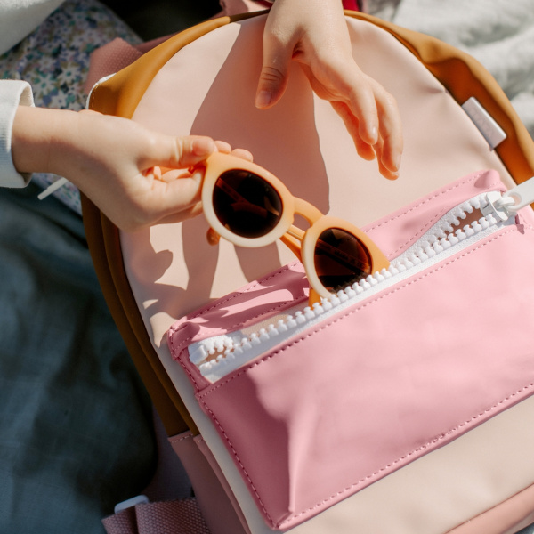 Sac à dos enfant faro dusty rose Beaba