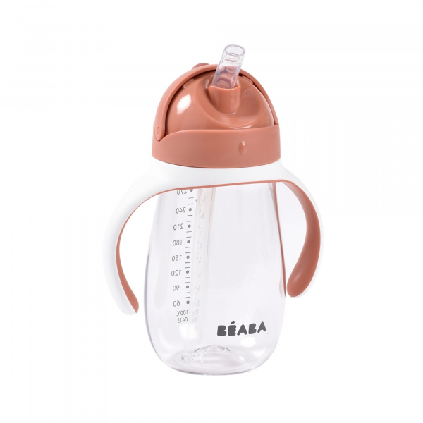 Sac à dos faro dusty rose + tasse paille 300 ml terracotta + coffret instruments de musique enfant 8 pièces Beaba