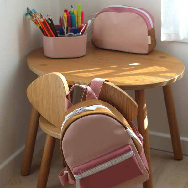 Trousse de toilette faro dusty rose Beaba