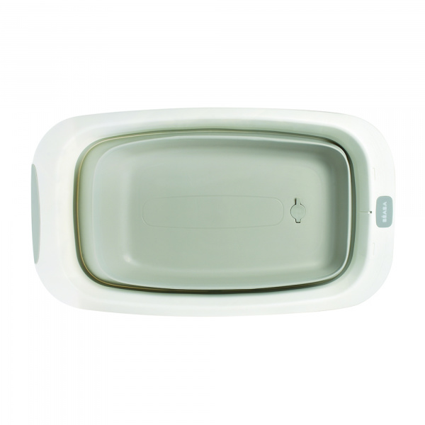 Baignoire bébé eazy pop camélé'o gris velours Beaba