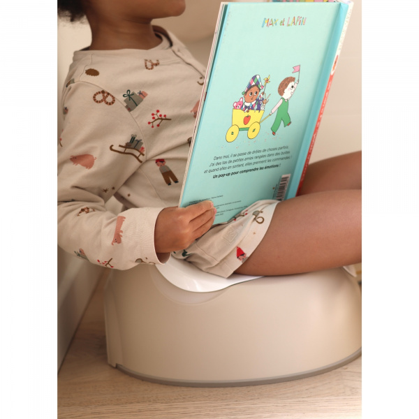 Pot ergonomique old pink Beaba