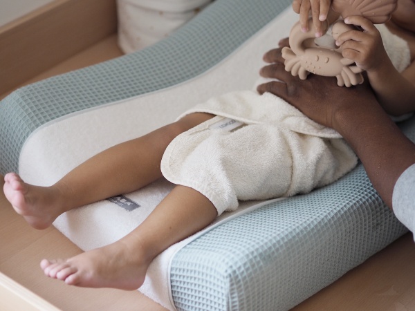 Housse de matelas à langer sofalange white Beaba