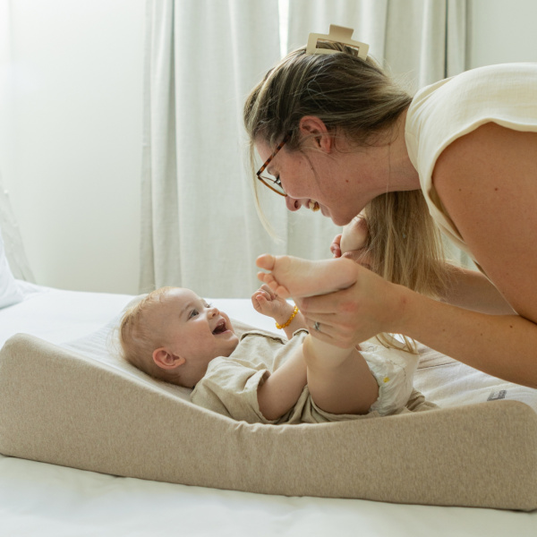 Housse de matelas à langer sofalange terre d'argile Beaba