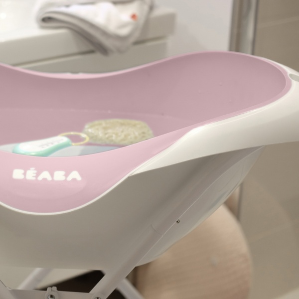 Baignoire bébé camélé’o old pink Beaba