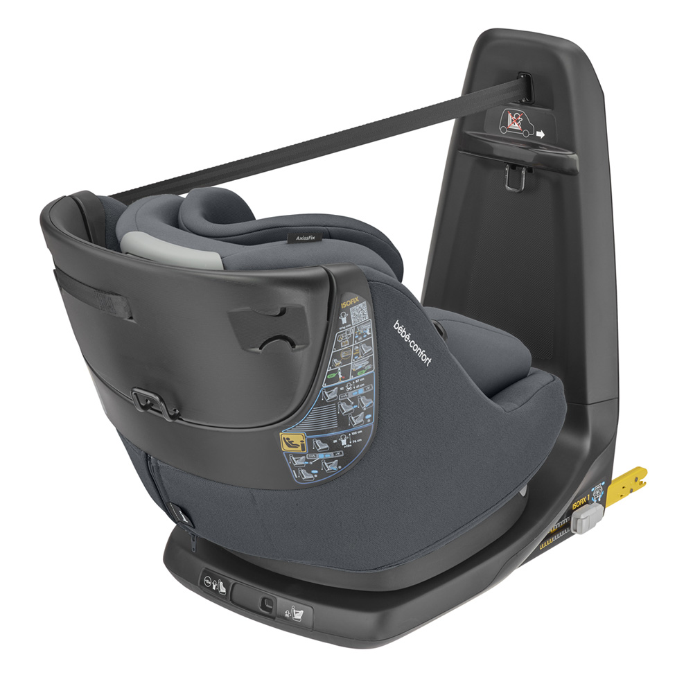 Siege Auto Axissfix Plus I Size Authentic Graphite Groupe 0 1 De Bebe Confort Sur Allobebe