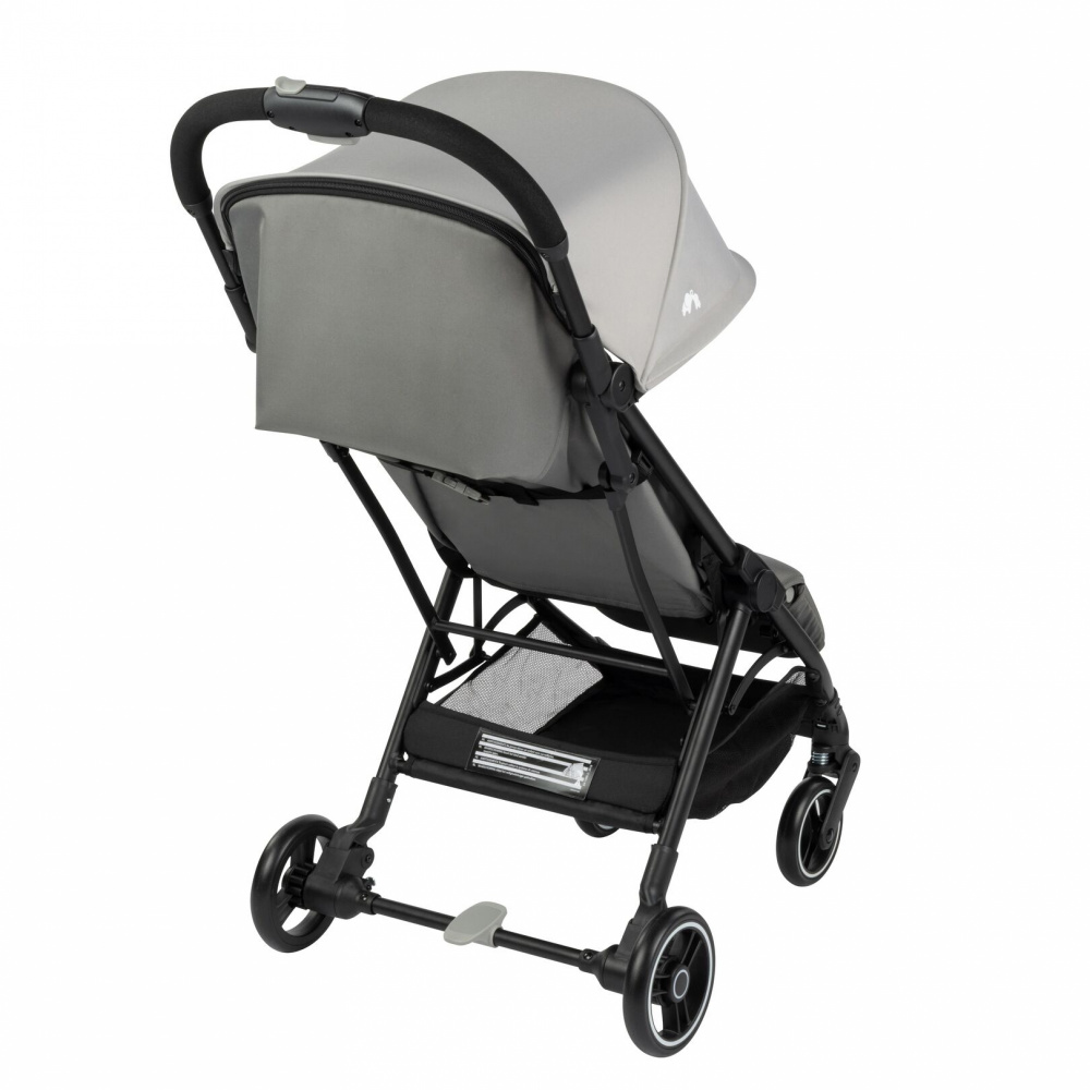 BEBECONFORT Poussette canne ultra compacte Bonny, pliage automatique, 4  roues, Myst Grey