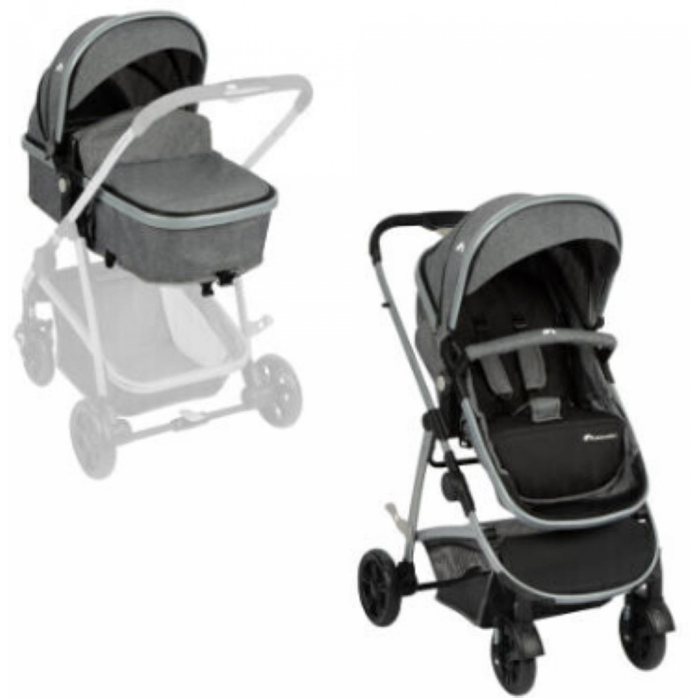 Poussette duo hello 2 en1 - black chic de Bebeconfort sur allobébé