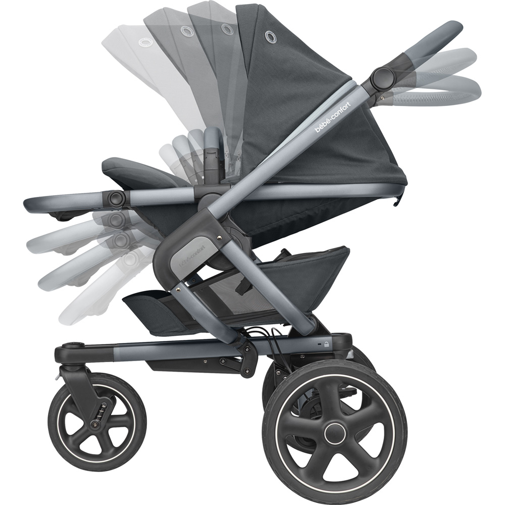 Poussette 3 roues nova essential graphite de Bebeconfort sur allobébé