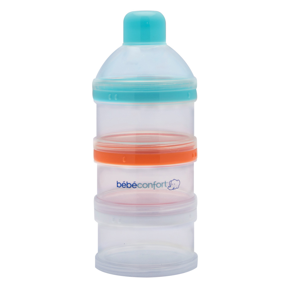 Boîte Doseuse De Lait Empilable 4 Compartiments - Récipient Portable Pour Lait En Poudre Bébé, Sans BPA