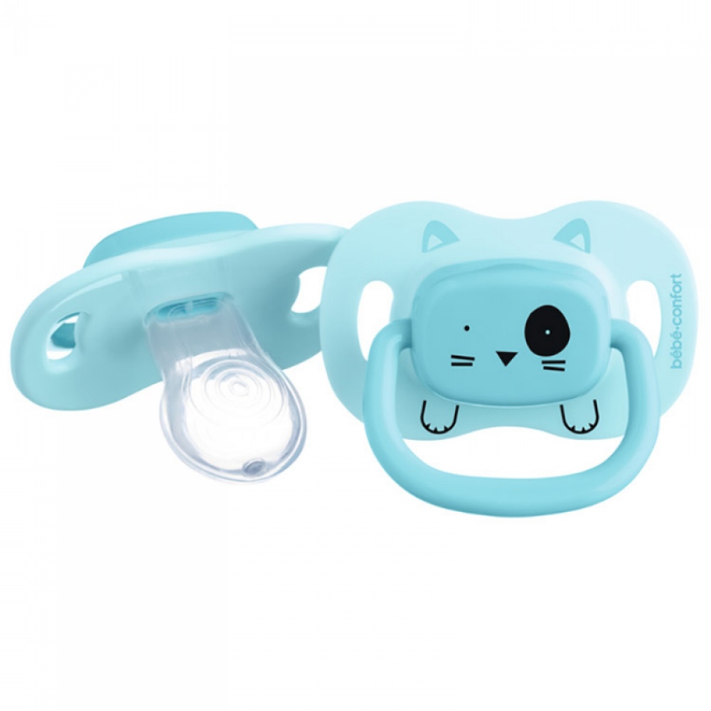 Sucette grignoteuse bébé en silicone, innovante - Bleu - Kiabi - 11.90€