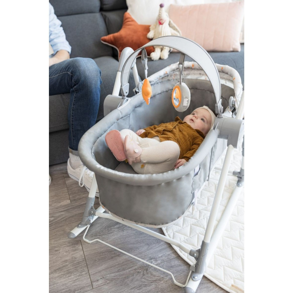 BEBE CONFORT, Calys, Transat bébé Balancelle convertible en Berceau