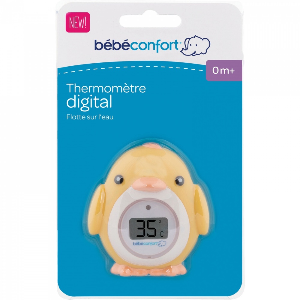 Thermomètre De Bain Bébé Girafe - Flottant ABS - Sécurité Température Eau - Jouet De Bain - 12