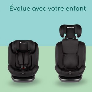 Siège auto everfix tinted black Bebeconfort